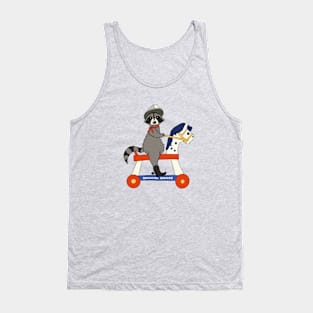 The Raccoon Ranger Tank Top